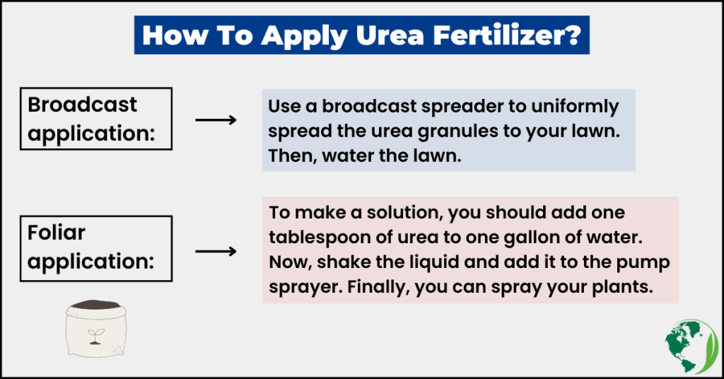 how to apply urea fertilizer