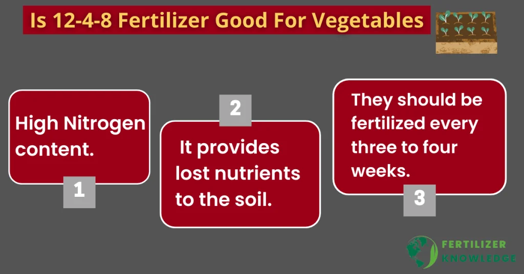 Is 12-4-8 Fertilizer Good For Vegetables