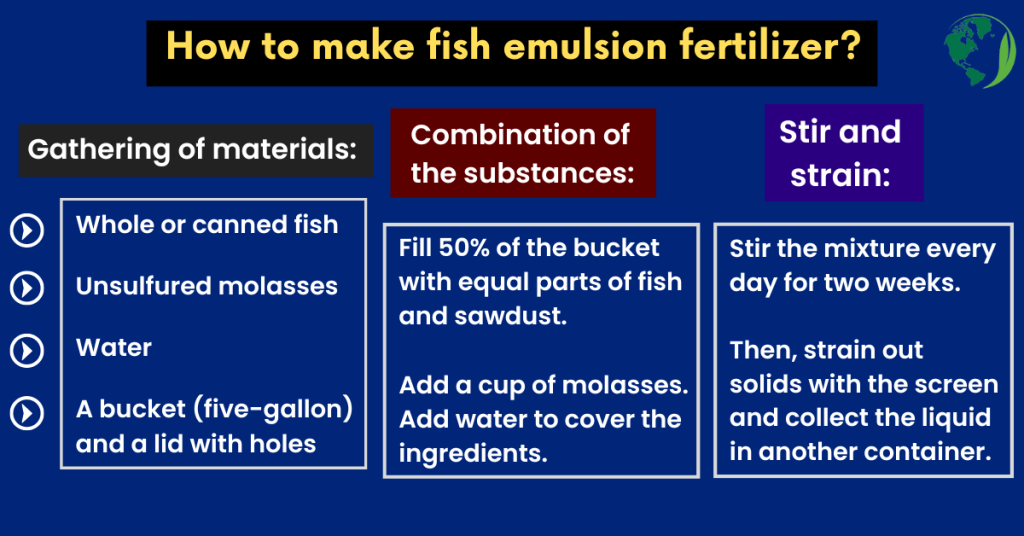 how to make fish emulsion fertilizer