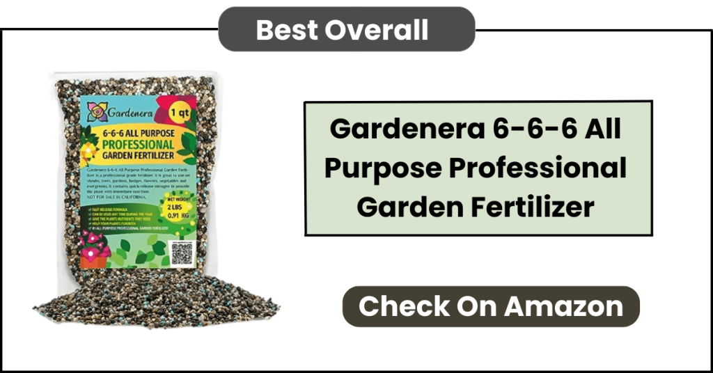 Gardenera 6-6-6 fertilizer