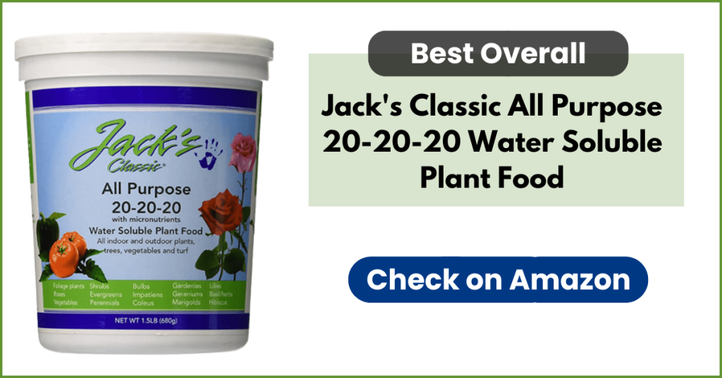 Jack's Classic 20-20-20 Fertilizer